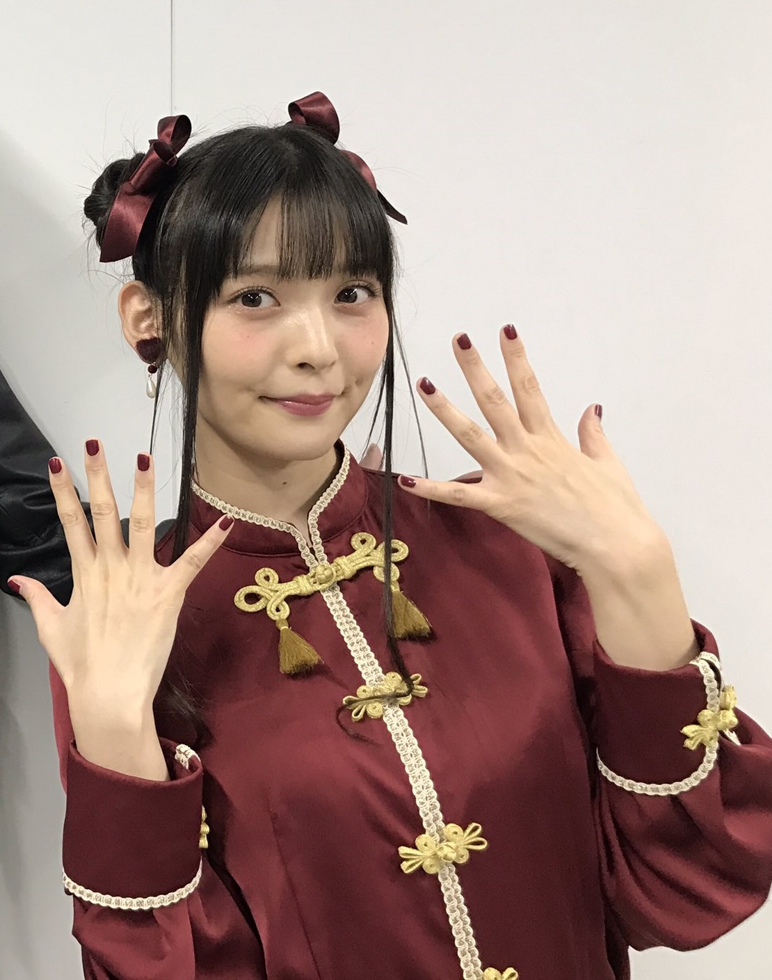 チャイナカラーブラウス